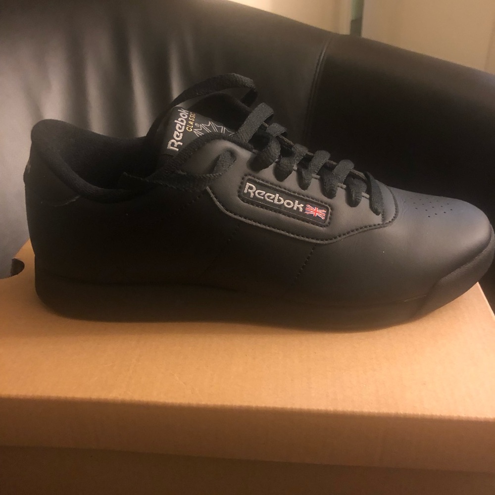 New Black Princess Reeboks